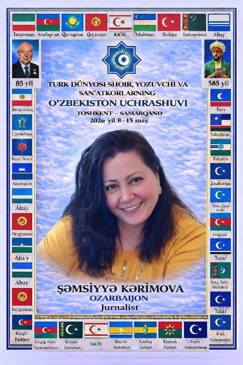 CAHİT GÜNAY'IN KALEMİNDEN TÜRK DÜNYASI ŞAİR VE YAZARLARI -3 ŞEMSİYE KERİMOVA