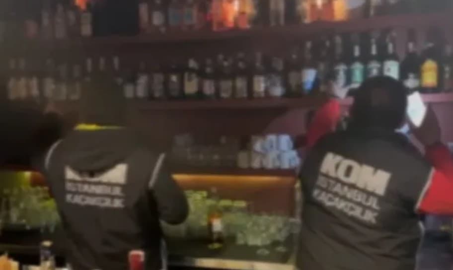 İstanbul’da gece kulüplerine dev operasyon: 91 şişe sahte alkol ele geçirildi