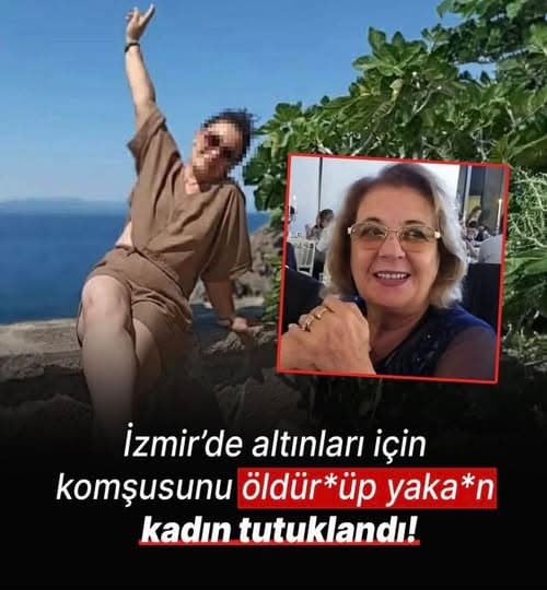 73 YAŞINDAKİ KADINI GEZDİRMEK BAHANESİYLE ÖLDÜRÜP YAKTI