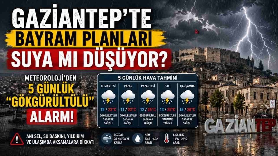 Gaziantep'e Kurban Bayramı Öncesi Kötü Haber!