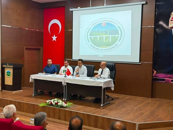 NURDAĞI KAYMAKAMI BAŞKANLIĞINDA MUHTARLAR TOPLANTISI GERÇEKLEŞTİRİLDİ