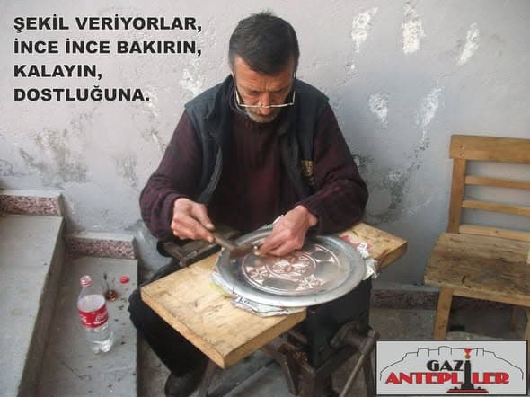 YAZAR METİN BAŞBEKÇİNİN KALEMİNDEN GAZİANTEP İN SANAT ESERİ USTALARI BAKIRCILARIMIZ