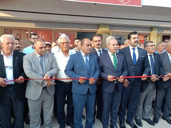 MHP NURDAĞI İLÇE TEŞKİLATI TÖRENLE AÇILIŞI GERÇEKLEŞTİRİLDİ