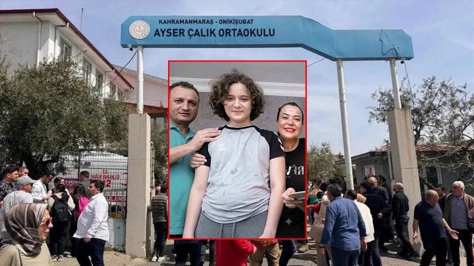 Kahramanmaraş’ta Ayser Çalık Ortaokulu’nda 15 Nisan’da düzenlenen silahlı saldırıyla ilgili yeni bir gelişme yaşandı.