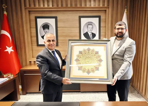 AKADEMİK HEYETTEN REKTÖR DOĞAN'A TEŞEKKÜR ZİYARETİ