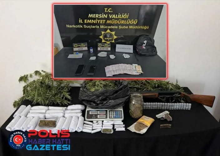 Mersin’de Uyuşturucu Operasyonları: 4 Şüpheli Tutuklandı
